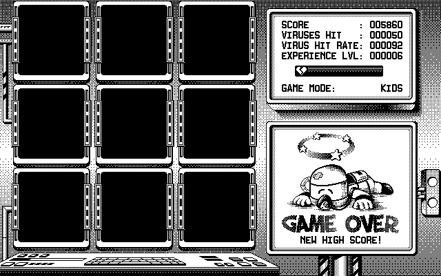 Whack a Virus! atari screenshot